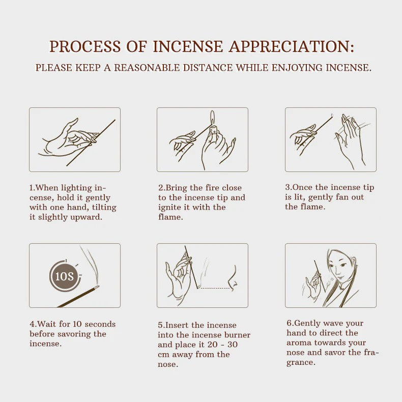 Qingyi Aged Sandalwood Incense Sticks