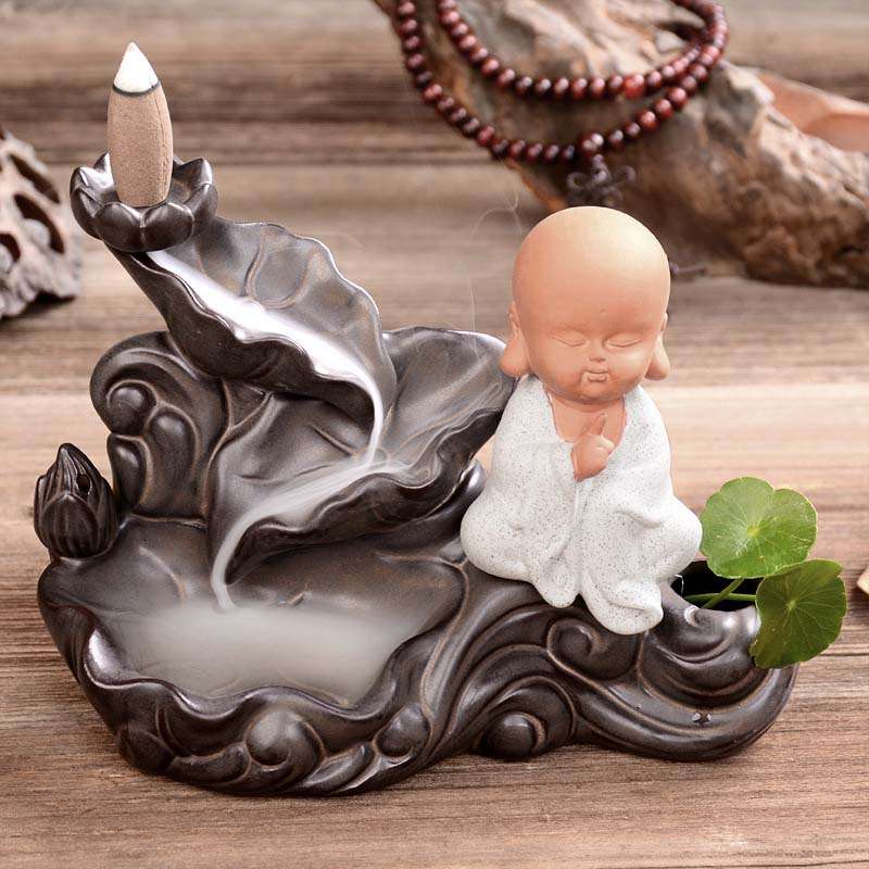Thinking Monk Incense Backflow Burner