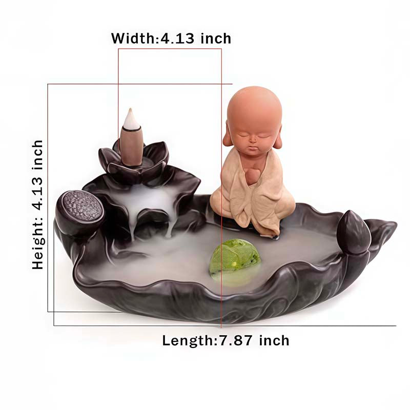 Thinking Monk Incense Backflow Burner