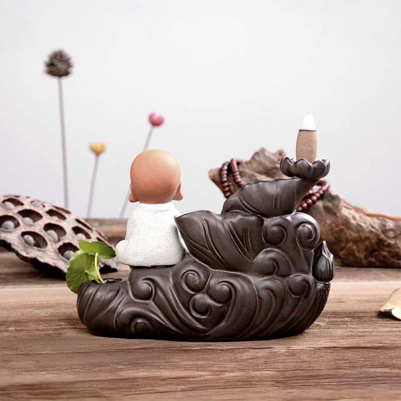 Thinking Monk Incense Backflow Burner