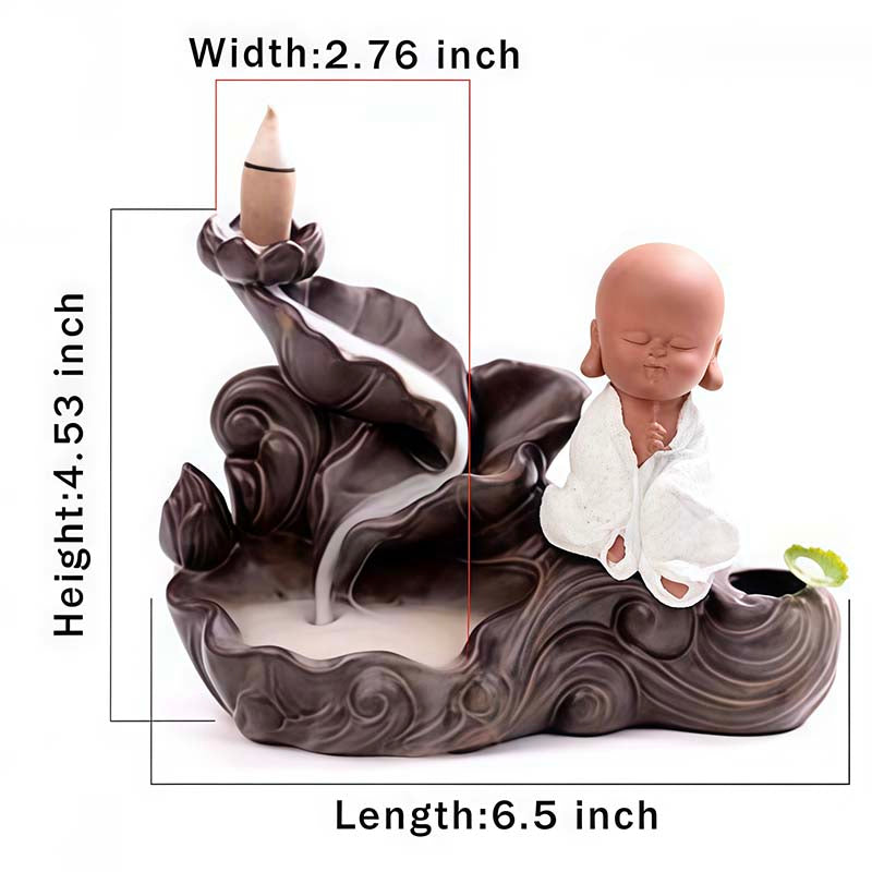 Thinking Monk Incense Backflow Burner