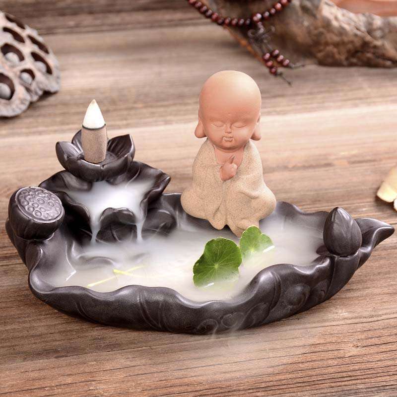 Thinking Monk Incense Backflow Burner