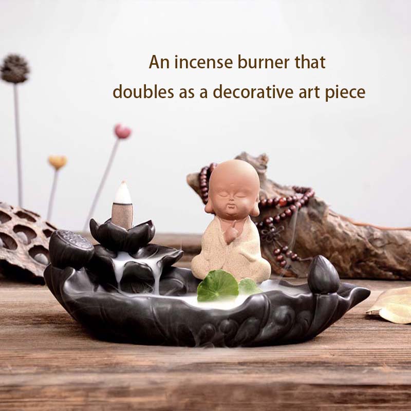 Thinking Monk Incense Backflow Burner