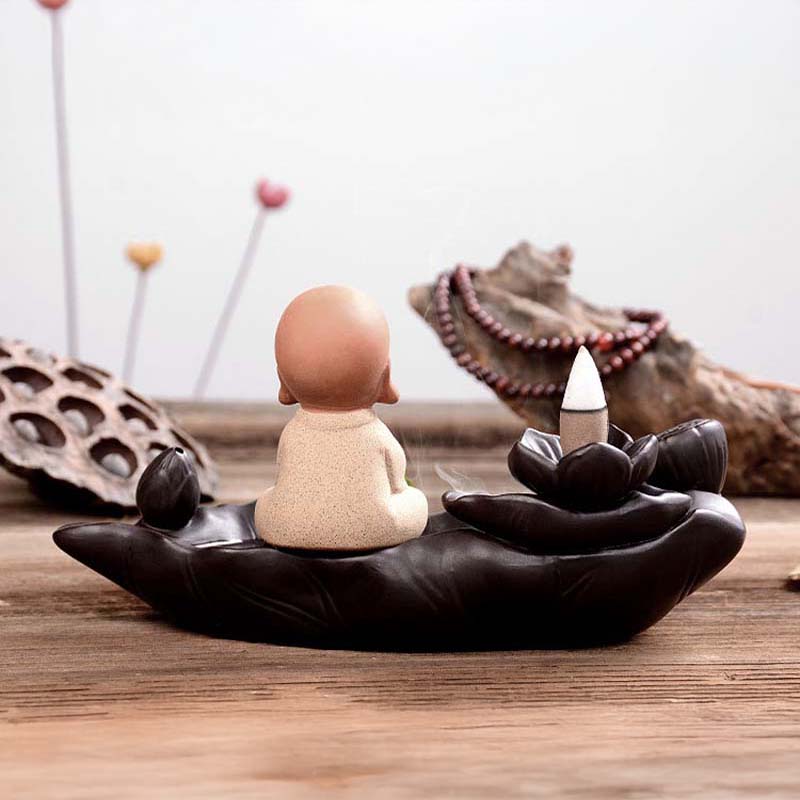 Thinking Monk Incense Backflow Burner