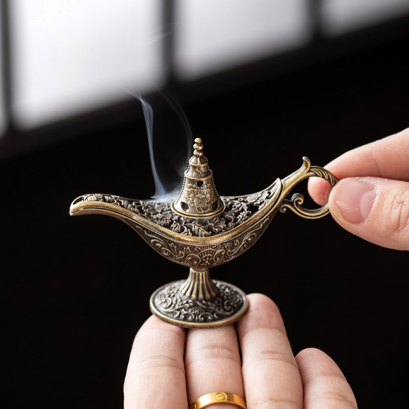 Aladdin Genie Lamp Incense Burner