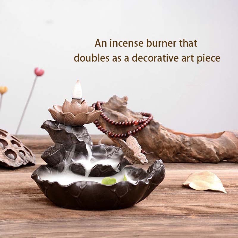 Lotus Incense Backflow Burner