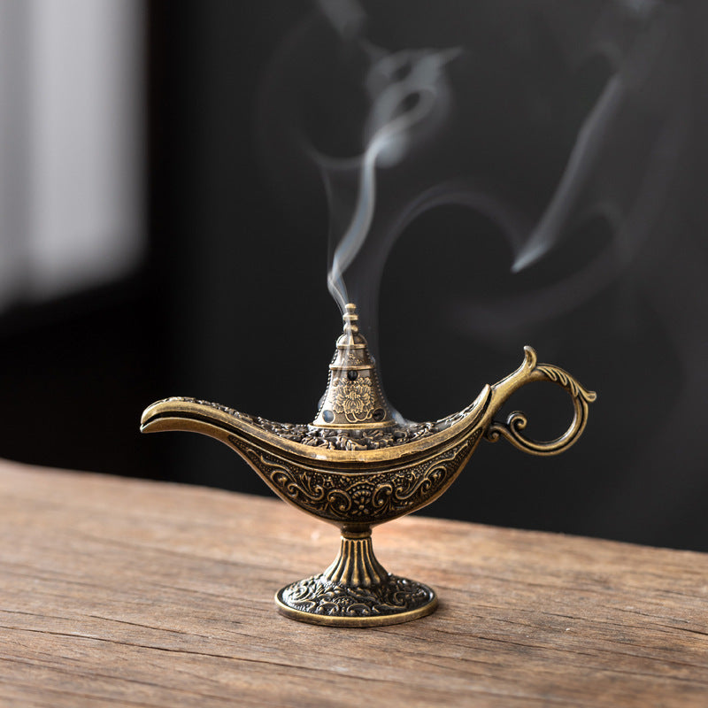 Aladdin Genie Lamp Incense Burner