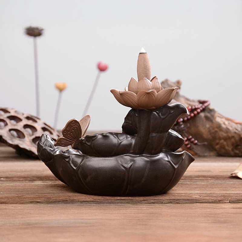 Lotus Incense Backflow Burner