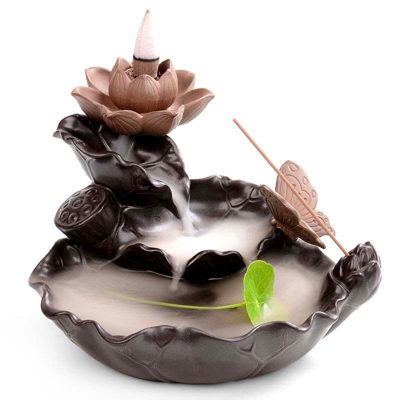 Lotus Incense Backflow Burner
