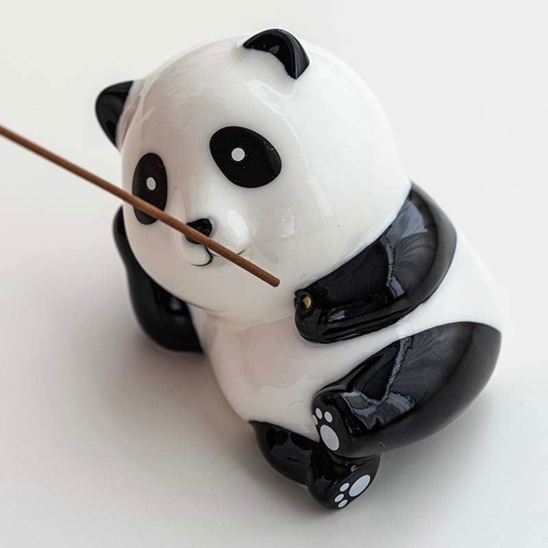 Panda incense holder
