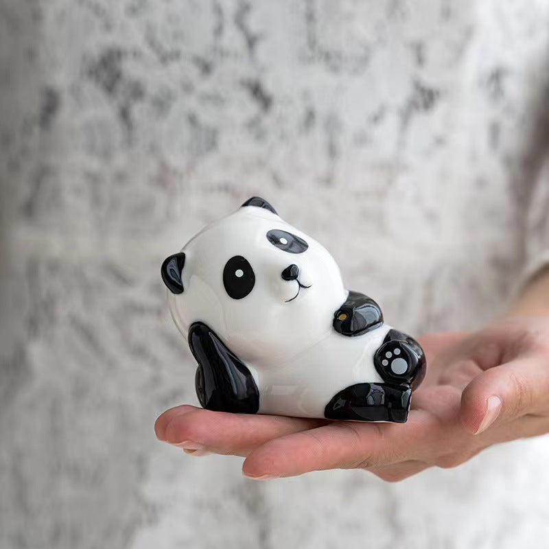 Panda incense holder