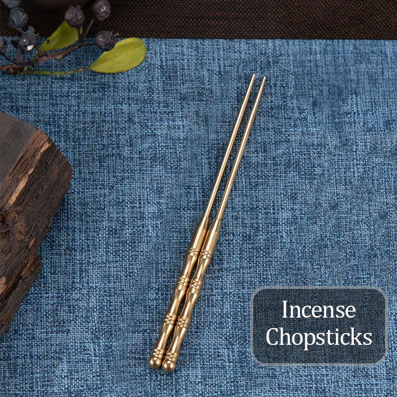 Brass Incense Making Kit, DIY Chinese Incense Ceremony Set, Traditional Aromatherapy Tools