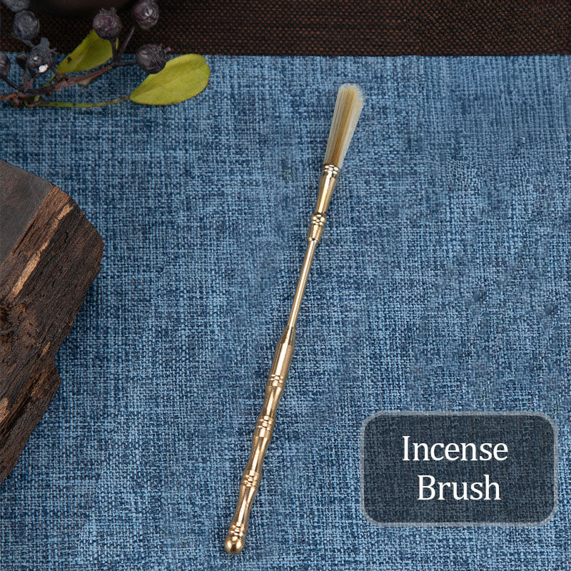 Brass Incense Making Kit, DIY Chinese Incense Ceremony Set, Traditional Aromatherapy Tools
