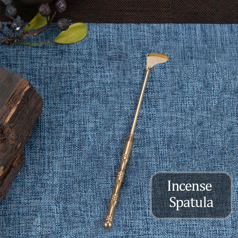 Brass Incense Making Kit, DIY Chinese Incense Ceremony Set, Traditional Aromatherapy Tools