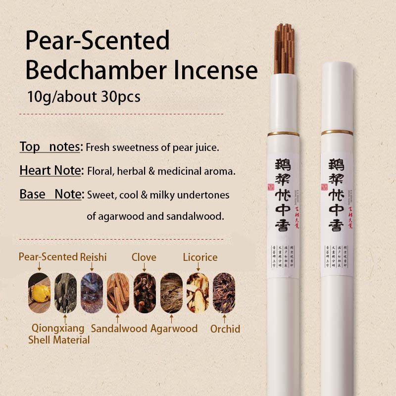 Antique Pear-Scented Bedchamber Incense