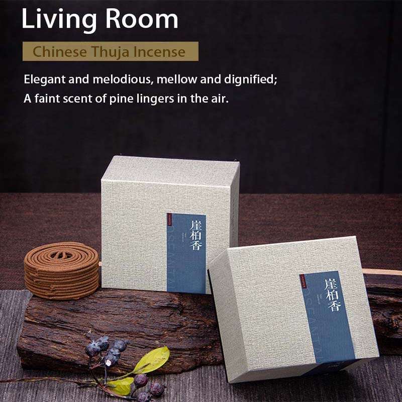 Chinese Thuja Coil Incense