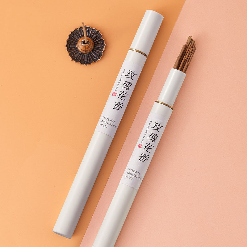 Seven types of floral-scented incense sticks